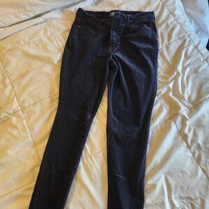 OLD NAVY Rockstar Mid-Rise Velvet Skinny Pants - Size 10 TALL